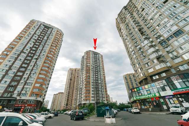 Апартаменты Spacious modern apartment on the Akhmatova street Киев-16